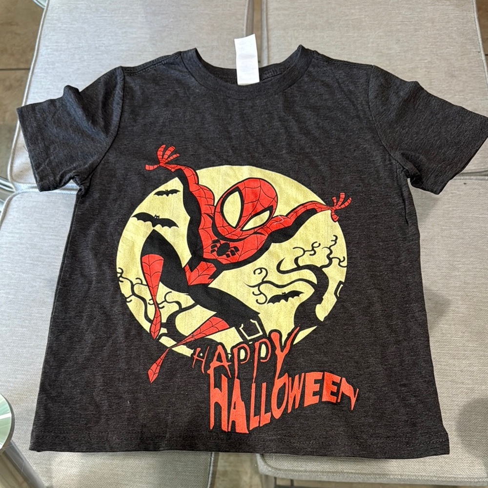 Marvel Spider-Man Halloween T-Shirt Boys Size 5T NWT